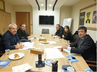 ÜYE İLİŞKİLERİ VE ÖRGÜTLENME KOMİSYONU TOPLANTISI YAPILDI