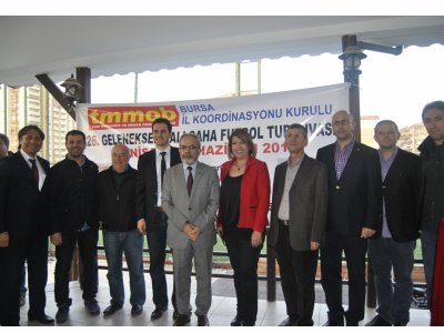 GELENEKSEL 26.TMMOB BURSA İKK FUTBOL TURNUVASI BAŞLADI