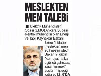 MESLEKTEN MEN TALEBİ (BURSA KENT, 19.05.2014)