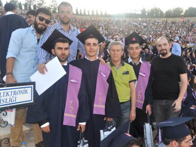 HACETTEPE ÜNİVERSİTESİ MÜHENDİSLİK FAKÜLTESİ MEZUNİYET TÖRENİNE KATILDIK