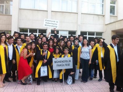 ÇANKAYA ÜNİVERSİTESİ MÜHENDİSLİK FAKÜLTESİ MEZUNİYET TÖRENİNE KATILDIK