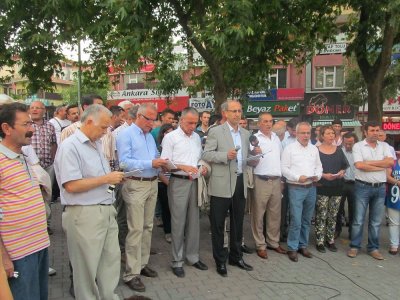 TORBA YASAYA KARŞI BASIN AÇIKLAMASI YAPILDI