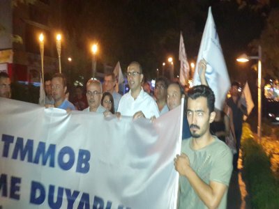 TMMOB DEPREME DUYARLILIK YÜRÜYÜŞÜ