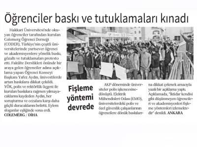 FİŞLEME YÖNTEMİ DEVREDE (ÖZGÜR GÜNDEM, 21.11.2014)