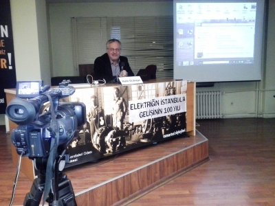 CUMARTESİ SÖYLEŞİLERİ: ELEKTRİĞİN İSTANBUL`A GELİŞİNİN 100. YILI. VİDEO EKLENDİ