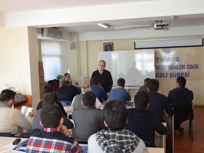 MİSEM KAPSAMINDA ELEKTRİK TESİSLERİNDE TOPRAKLAMALAR EĞİTİMİ DÜZENLENDİ