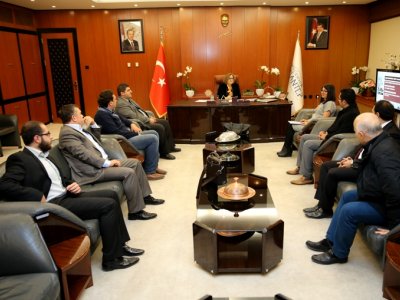 GAZİANTEP BÜYÜKŞEHİR BELEDİYE BAŞKANI ZİYARETİ