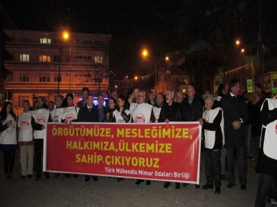 TMMOB TORBA YASASINA KARŞI EYLEMLER DEVAM EDİYOR