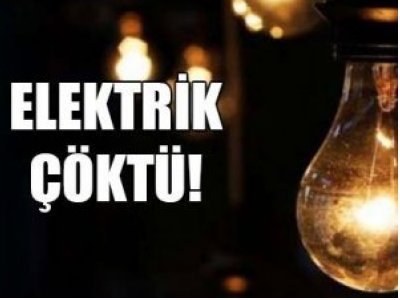 ELEKTRİK SİSTEMİ ÇÖKTÜ!