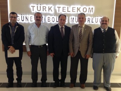 TÜRK TELEKOM GÜNEY 1 BÖLGE MÜDÜRLÜĞÜ ZİYARETİ