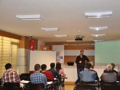 REAKTİF GÜÇ KOMPANZASYONU VE HARMONİKLER EĞİTİMİ ŞUBEMİZDE DÜZENLENDİ