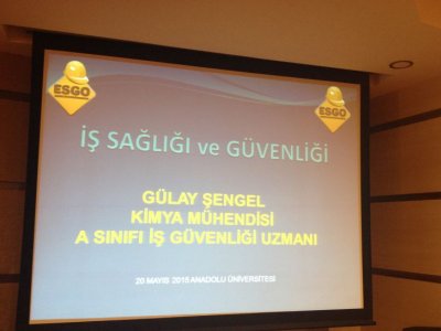 MÜHENDİS BAKIŞIYLA İŞ SAĞLIĞI VE GÜVENLİĞİ SEMİNERİ DÜZENLENDİ
