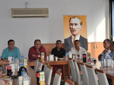 EMO ANTALYA ŞUBE`DE BİRLİK VE BERABERLİK İÇERİSİNDE BAYRAMLAŞMA