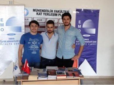 AKDENİZ ÜNİVERSİTESİ`NDE EMO-GENÇ TANITIM STANDI AÇILDI