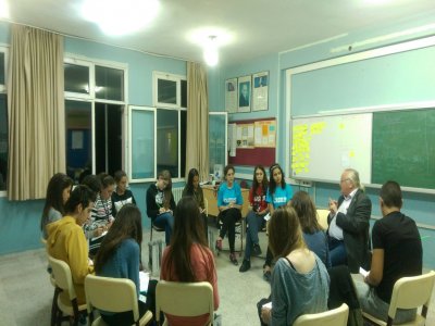 URLA CENGİZ AYMATOV SOSYAL BİLİMLER LİSESİ ÖĞRENCİLERİYLE BİR ARAYA GELDİK
