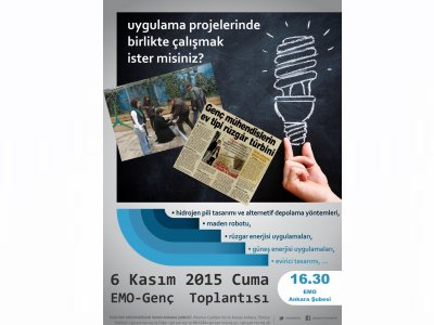 EMO-GENÇ ÜYELERİMİZE DAVETİMİZDİR: BİRLİKTE ÜRETMEK İSTER MİSİNİZ?