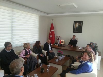 MERSİN İL KOORDİNASYON KURULU MEZİTLİ BELEDİYE BAŞKANINA ZİYARETTE BULUNDU