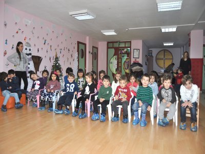 ENERJİ HAFTASI ETKİNLİKLERİ KAPSAMINDA ANKARA ÜNİVERSİTESİ UYGULAMA ANAOKULUNDA SUNUM YAPILDI