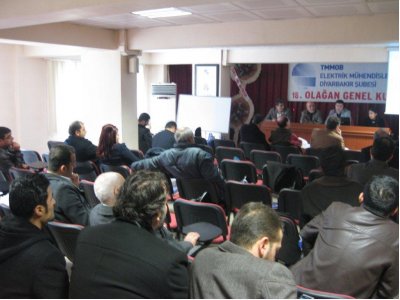 EMO DİYARBAKIR ŞUBESİ 19. OLAĞAN GENEL KURULU GERÇEKLEŞTİRİLDİ.