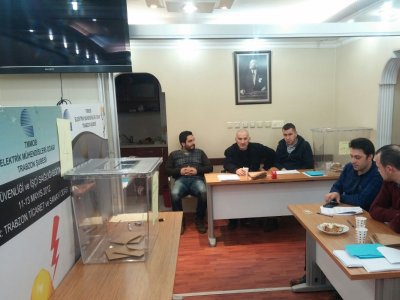 EMO TRABZON ŞUBESİ 14. OLAĞAN GENEL KURULU TAMAMLANDI