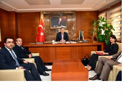 ŞUBE YÖNETİM KURULU ÜYELERİ VALİLİK ZİYARETİ