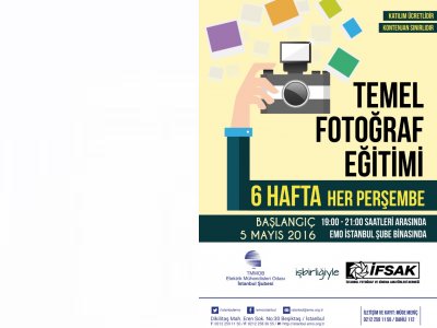 İFSAK İLE BİRLİKTE DÜZENLEDİĞİMİZ TEMEL FOTOĞRAF EĞİTİMİ BAŞLIYOR