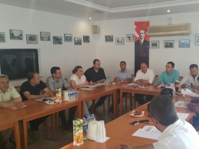 ŞUBEMİZİN 12.DÖNEM 1.KOORDİNASYON KURULU TOPLANTISI YAPILDI
