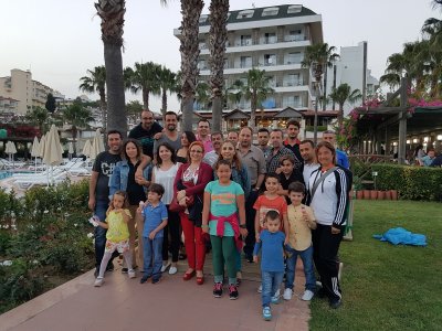 ÜYELERLE TATİL ETKİNLİĞİNDE BİR ARAYA GELİNDİ
