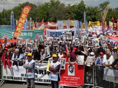 ANKARADA COŞKULU 1 MAYIS KUTLAMASI