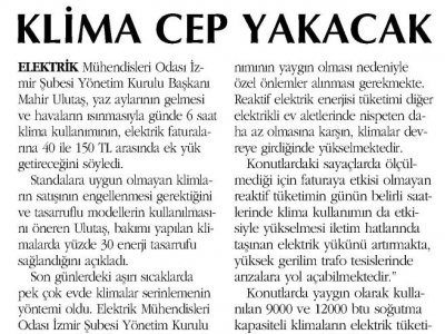 KLİMA CEP YAKACAK (ORTADOĞU)