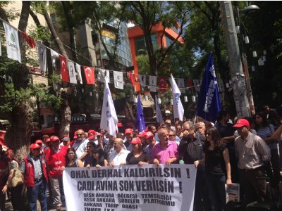 TMMOB-KESK-DİSK VE ATODAN ACİL DEMOKRASİ ÇAĞRISI