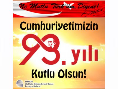29 EKİM CUMHURİYET BAYRAMI`MIZ KUTLU OLSUN