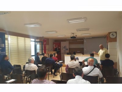 BELEDİYE ÇALIŞANI MESLEKTAŞLARIMIZLA TEKNİK SEMİNERDE BULUŞTUK