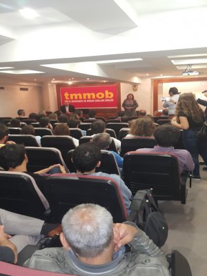 TMMOB HAFTASI ETKİNLİKLERİ KAPSAMINDA ÖĞRENCİ ÜYELERE YÖNELİK `İŞİMİZ GÜCÜMÜZ TMMOB` ETKİNLİĞİ DÜZENLENDİ.