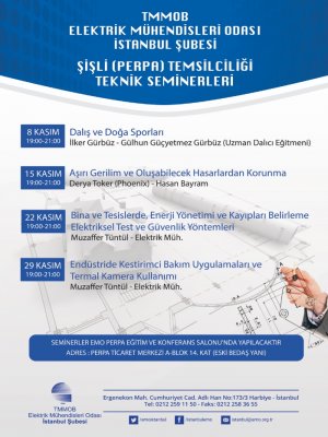 EMO PERPA TEMSİLCİLİĞİ TEKNİK SEMİNERLERİ BAŞLADI