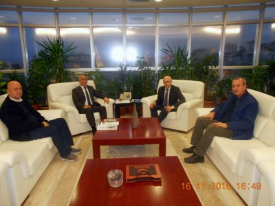 ONDOKUZ MAYIS ÜNİVERSİTESİ REKTÖRÜ PROF. DR. SAİT BİLGİÇ ZİYARET EDİLDİ