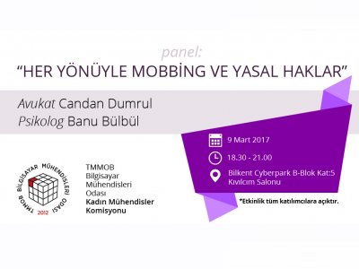 HER YÖNÜYLE MOBBİNG VE YASAL HAKLAR PANELİ DÜZENLENECEK