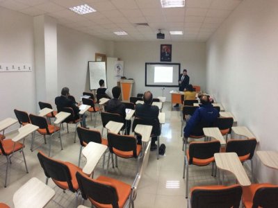 YANGIN ALGILAMA VE UYARI SİSTEMLERİNİN STANDART VE YÖNETMELİKLERE GÖRE TASARIMI SEMİNERİ DÜZENLENDİ