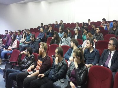 BÜLENT ECEVİT ÜNİVERSİTESİ`NDE EMO GENÇ DENEYİM AKTARIM SUNUMU  GERÇEKLEŞTİRİLDİ.