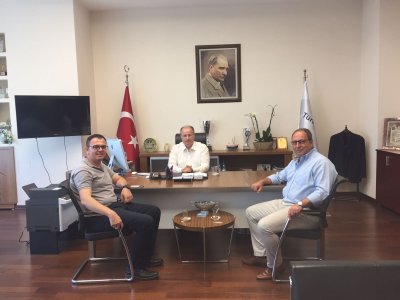 YÖNETİM KURULUMUZ`DAN TÜRK TELEKOM ANTALYA BÖLGE MÜDÜRÜ`NE ZİYARET