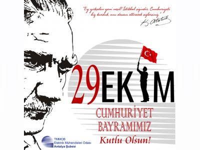 CUMHURİYET BAYRAMIMIZ KUTLU OLSUN!