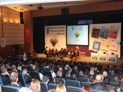 V. ELEKTRİK TESİSAT ULUSAL KONGRE VE SERGİSİ DÜZENLENDİ