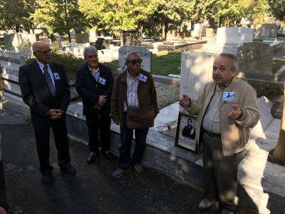 ORD.PROF. BEDRİ KARAFAKIOĞLU ÖLÜMÜNÜN 39. YILINDA MEZARI BAŞINDA ANILDI