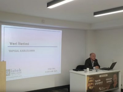 DATA VE YAPISAL KABLOLAMA SEMİNERİ ŞUBEMİZDE YAPILDI