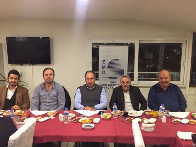 EMO BURDUR İL TEMSİLCİLİĞİNDE ÜYE TOPLANTISI