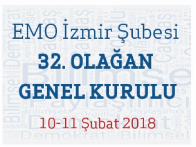 ŞUBEMİZ 32. OLAĞAN GENEL KURULUNDA BULUŞUYORUZ