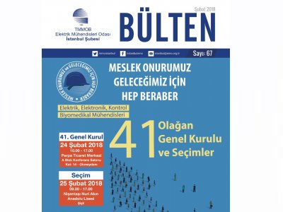 EMO İSTANBUL ŞUBE BÜLTENİ 67. SAYI ÇIKTI