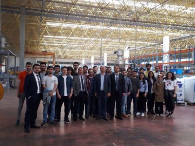 EMO SAKARYA TEMSİLCİLİĞİ TARAFINDAN ÖZNUR KABLO FABRİKASINA TEKNİK GEZİ YAPILDI