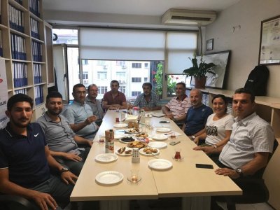 MAKİNA MÜHENDİSLERİ ODASI KOCAELİ ŞUBESİNDEN ŞUBEMİZE ZİYARET GERÇEKLEŞTİRİLDİ.