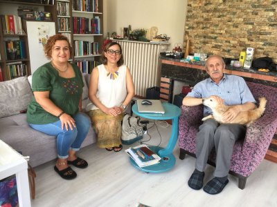 ÜYEMİZ PROF. DR. HALUK UYGUR TOSUN`U ZİYARET ETTİK